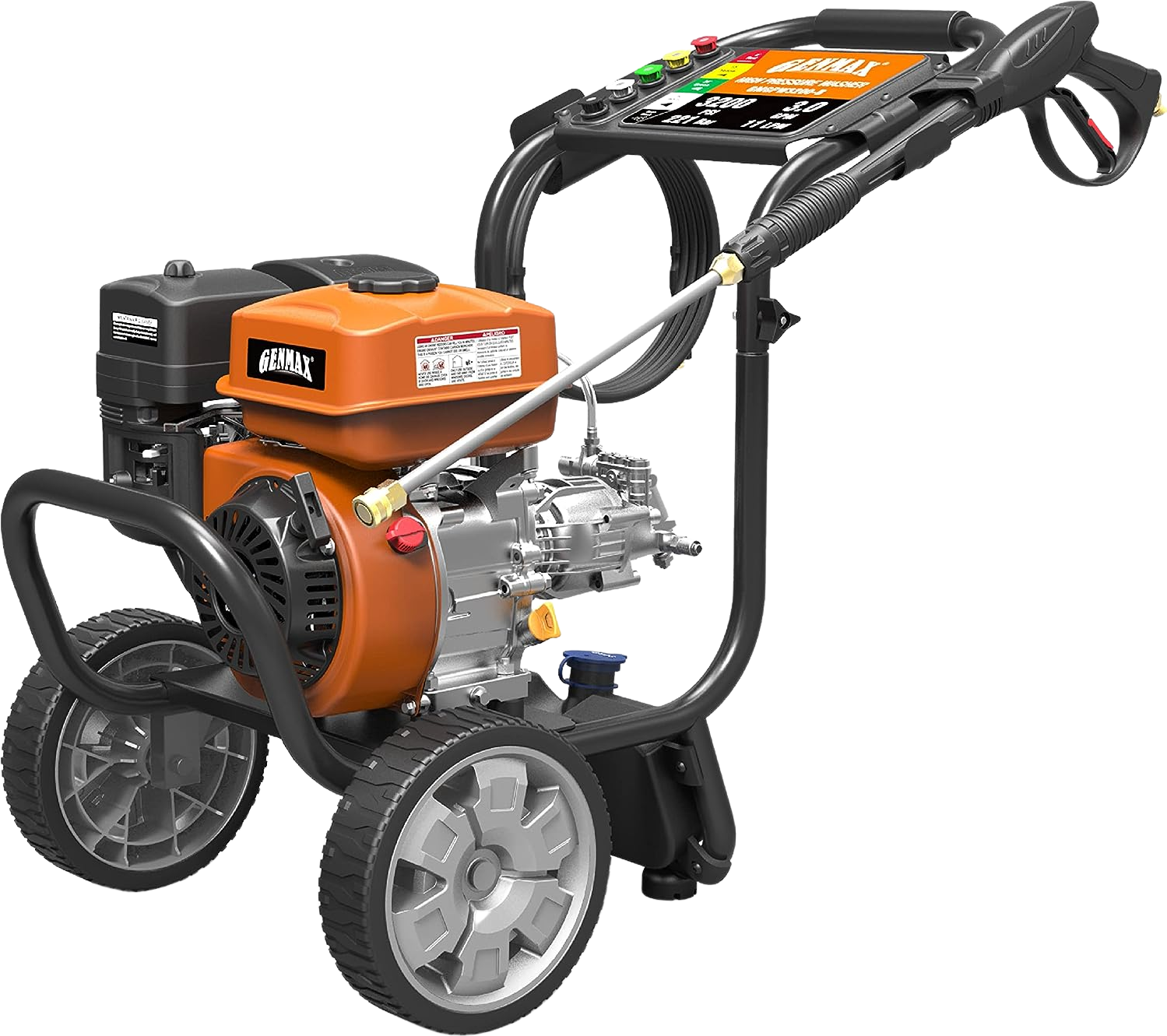 Genmax 3200 PSI Gas Pressure Washer - Your Outdoor Cleaning Superstar