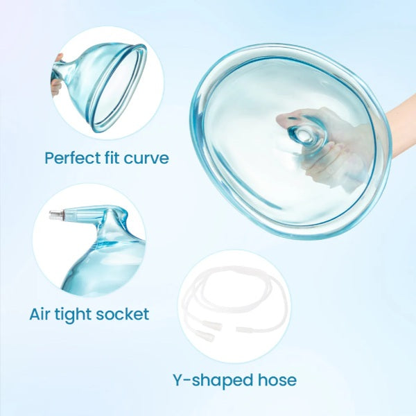 Revitalize Your Skin with Shape Tactics - 21cm Vacuum BBL Suction Therapy Cups