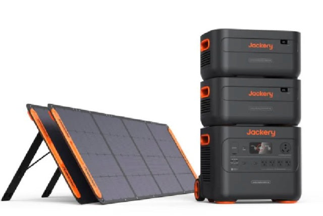 Jackery Explorer 2000 Plus Kit (6kWh) with Dual 200W SolarSaga Panels - Your Ultimate Power Solution for Off-Grid Adventures