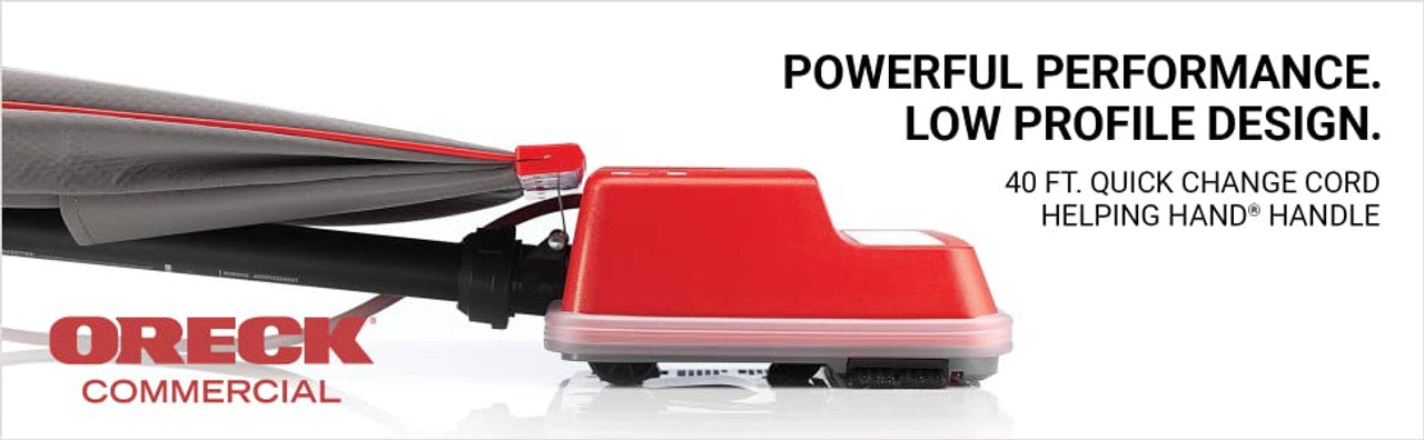 Oreck 9lb Commercial Upright Vacuum: Powerful, Versatile, and Easy to Use
