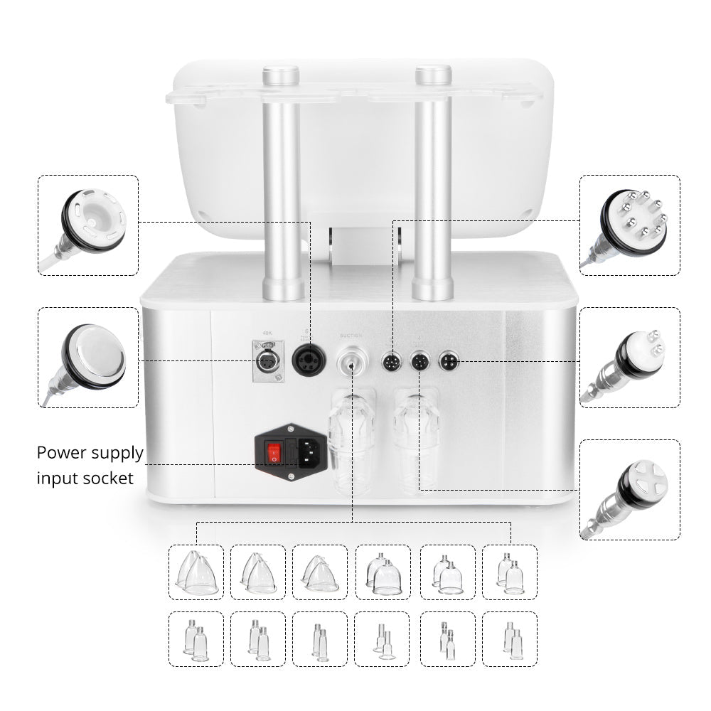 6-in-1 Shape Tactics Cavitation Radio Frequency Sculpting Machine