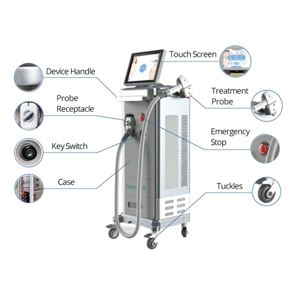 808nm Shape Tactics Diode Laser for Effortless Hair Removal and Skin Tightening