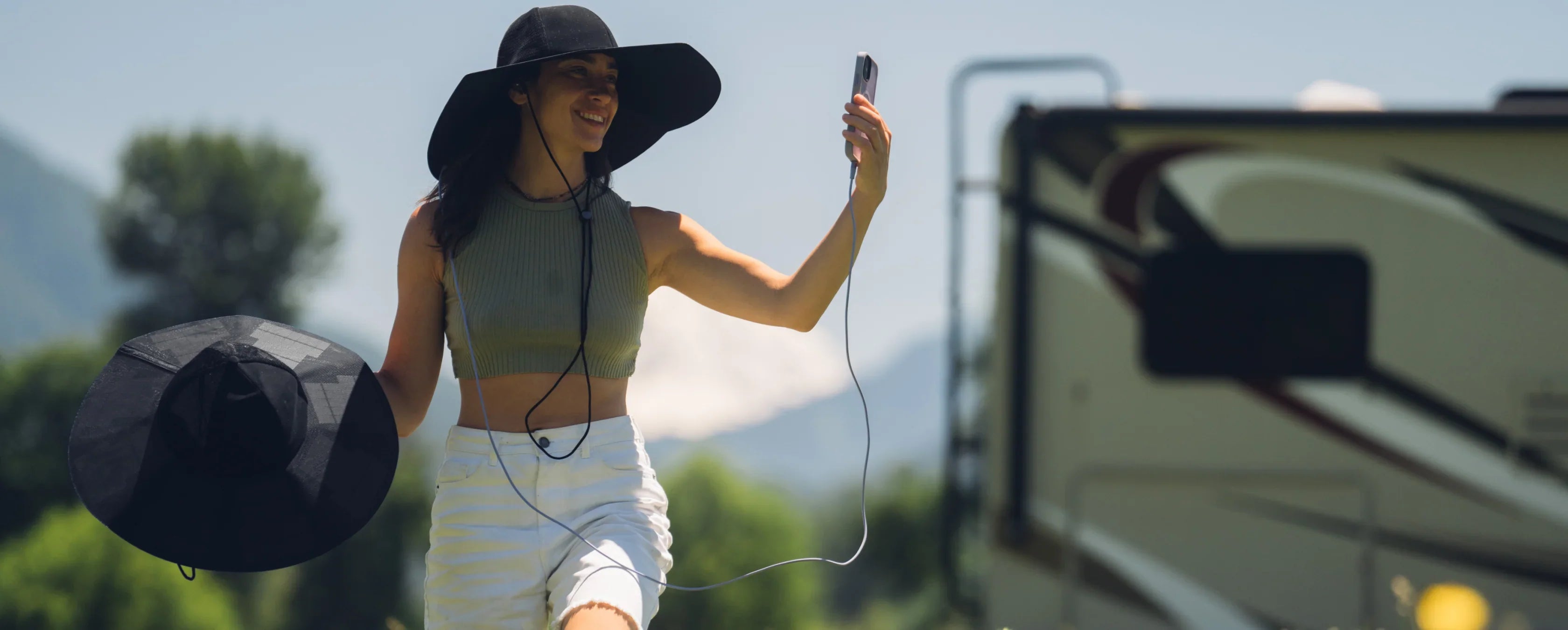 EcoFlow Solar-Powered Adventure Hat