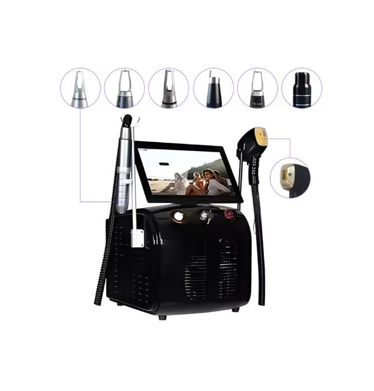 Revitalize Your Skin and Remove Hair Effortlessly with the 2-in-1 Titanium 808 Diode Laser System