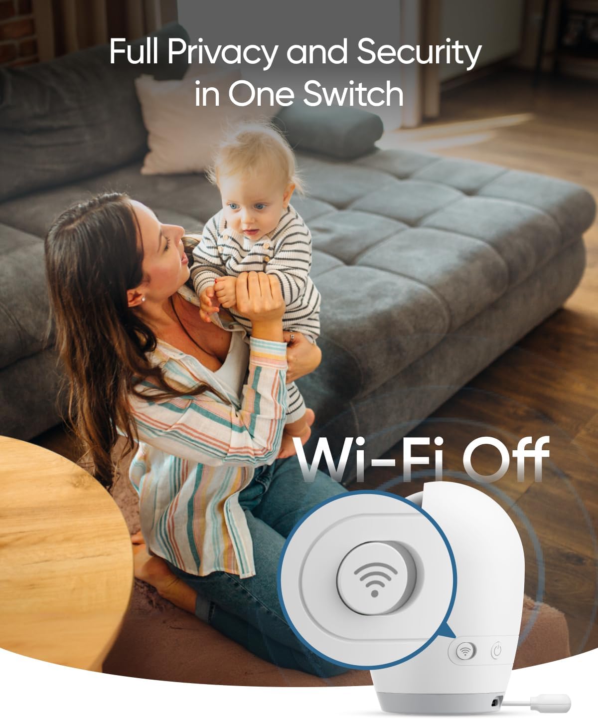 Eufy 4K Ultra HD Baby Monitor E21 with Charging Base - Stay Close to Your Little One Anytime, Anywhere