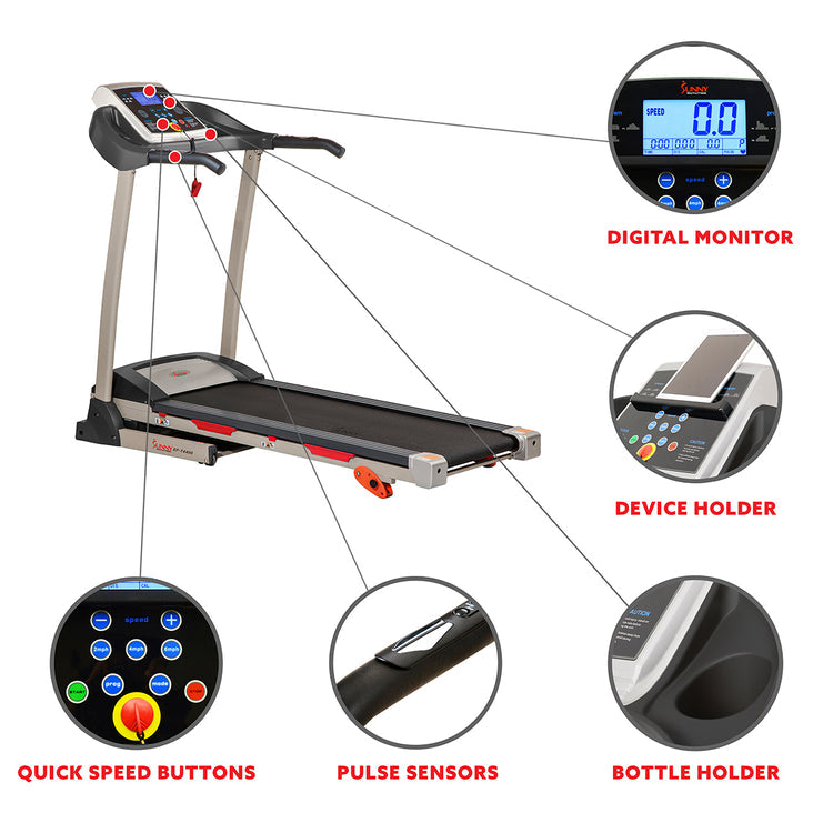 Sunny SF-T4400 Fitness Treadmill - Your Home Gym Essential