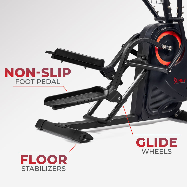 Sunny Health & Fitness Premium Cardio Climber - Reach New Fitness Heights