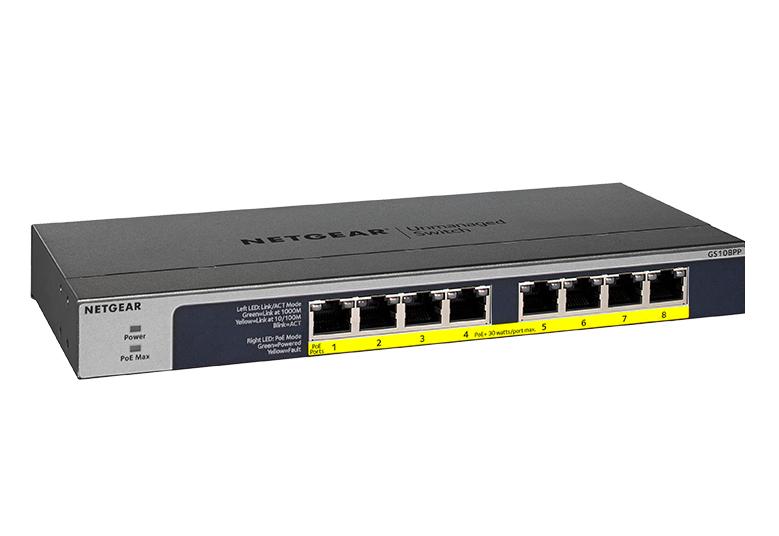 NETGEAR 8-Port PoE+ Switch: Power Your Devices with Ease