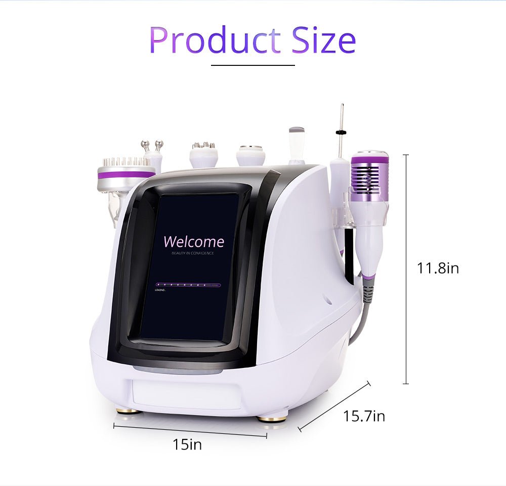 8-in-1 RF Skin Tightening Wonder: Hot & Cold Hammer BIO Anti-Aging