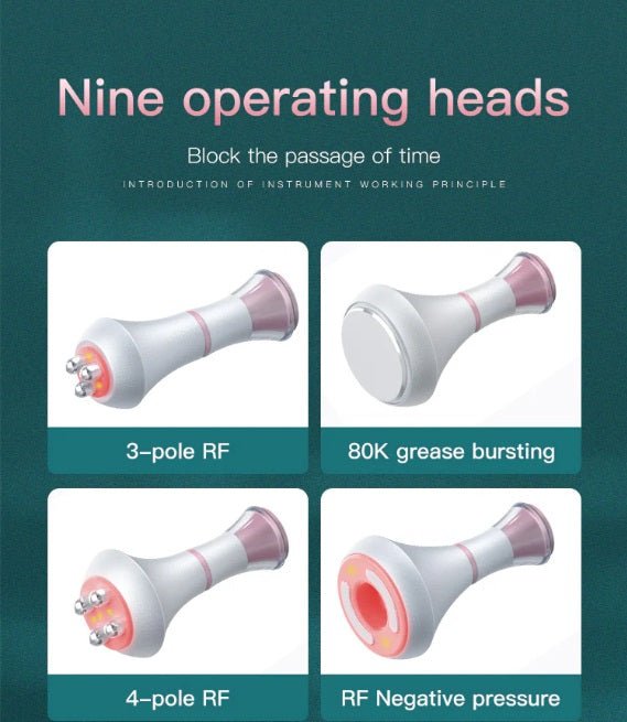 Revitalize Your Skin with 9-in-1 80K Cavitation RF Vacuum System