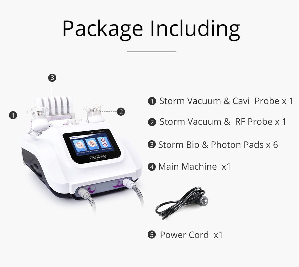 Shape Tactics Cavstorm 40K Cavitation 3.0 with Microcurrent Technology - The Ultimate Fat Reduction Solution