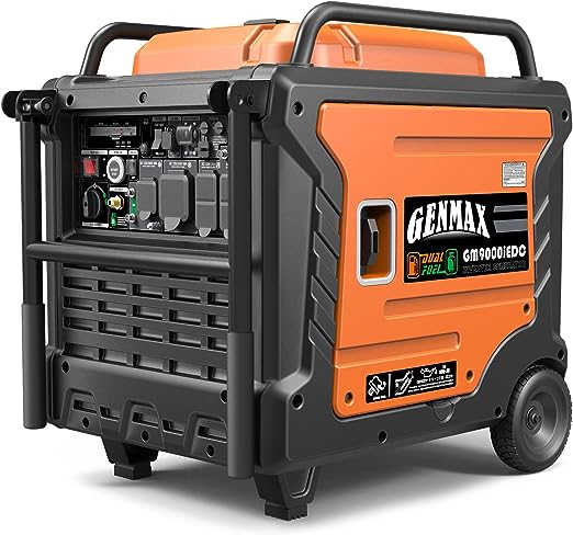 Genmax GM9000iEDC: The Ultimate 9000W Dual Fuel Portable Inverter Generator