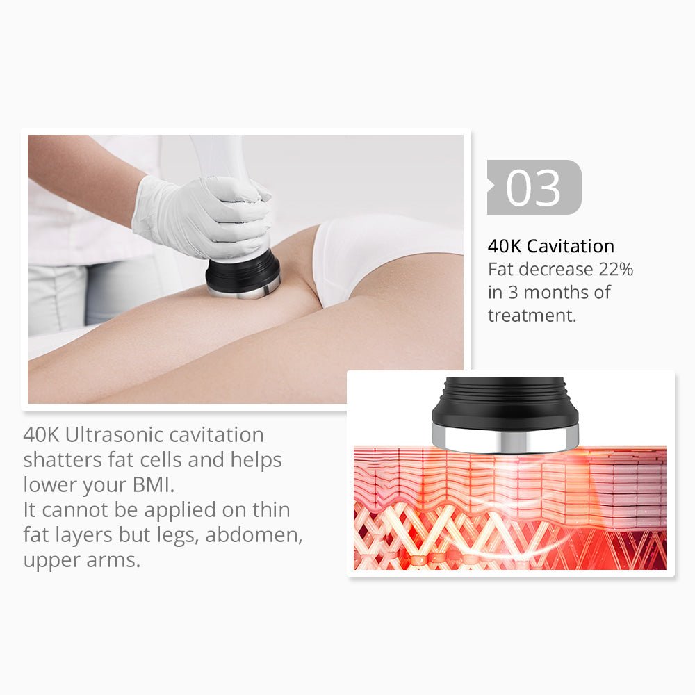 Revolutionary 360° RF Ultrasonic Cavitation Vacuum for Body Slimming and Sculpting