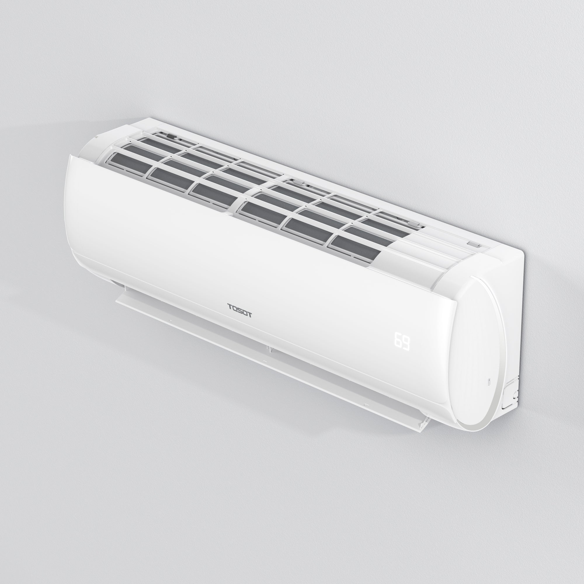 TOSOT 12,000 BTU Mini-Split Heat Pump Air Conditioner - 120V: Stay Cool and Comfortable Anywhere!