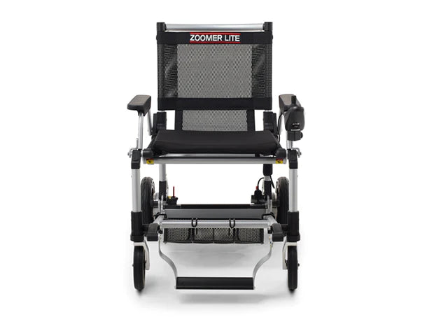 Zoomer Lite: Your Ultra - Light Electric Wheelchair with Joystick