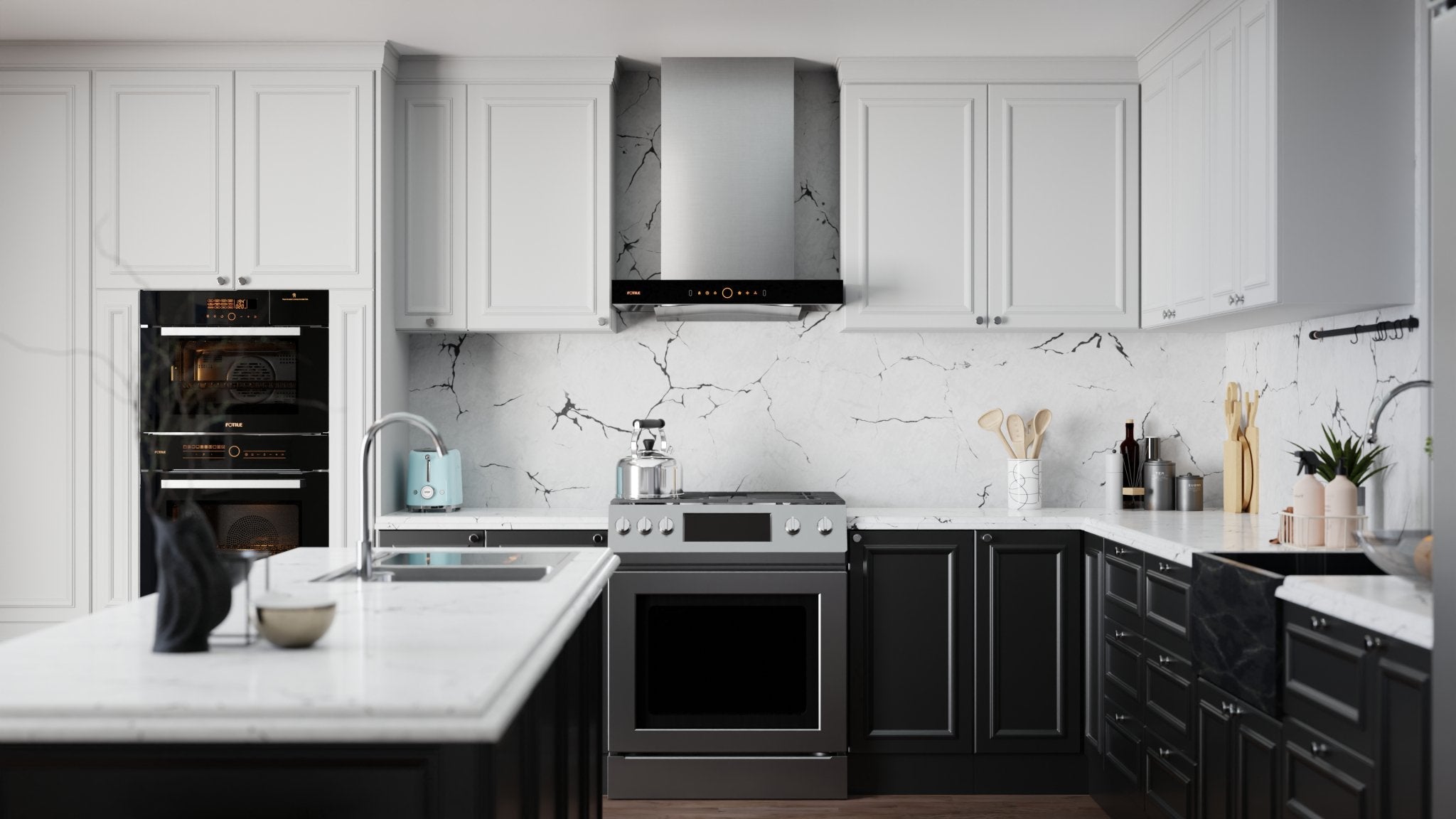 FOTILE Wall Mount Perimeter Vent Series: Sleek & Powerful Range Hood
