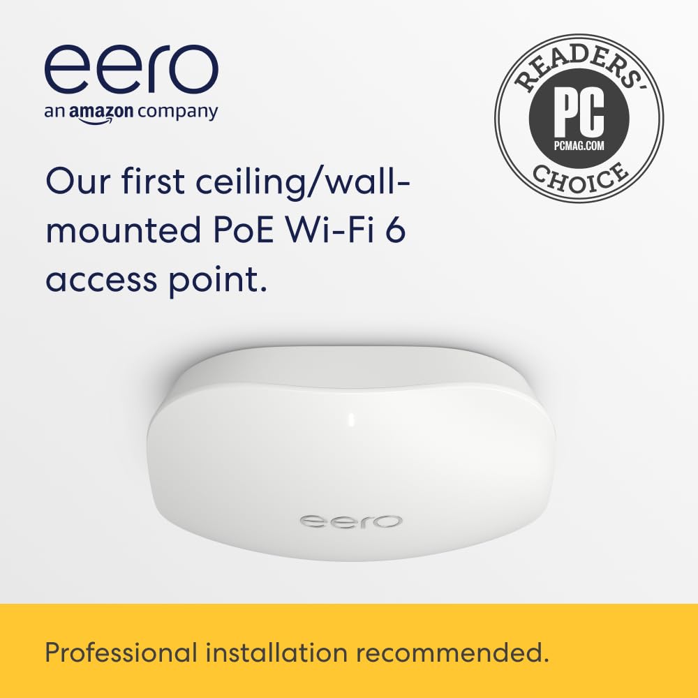 Eero PoE 6 - The Ultimate Wi-Fi Solution for Seamless Connectivity
