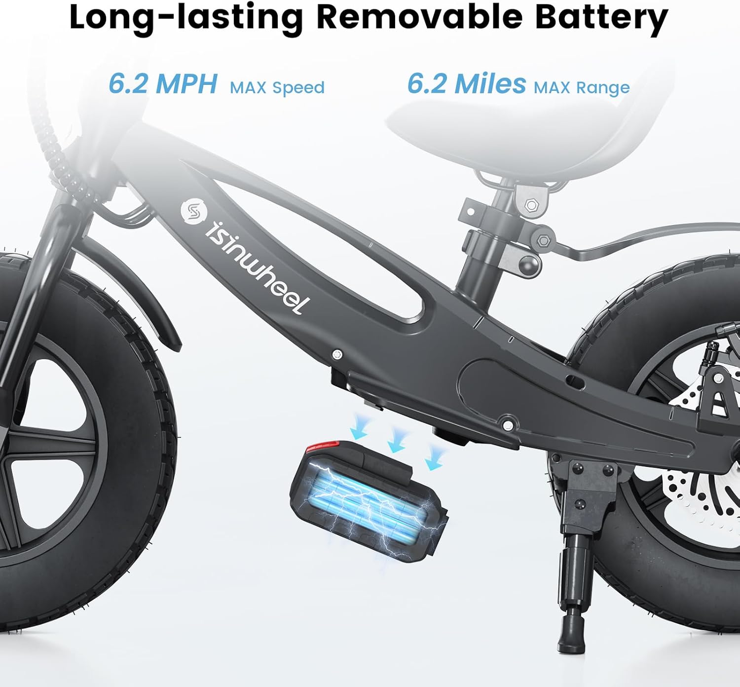 Isinwheel 2-in-1 Kids' Electric Adventure Bike