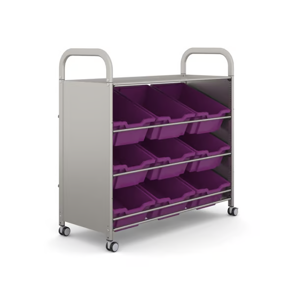 Gratnells Callero Plus Tilted Tray Cart - Maximize Storage with Style!
