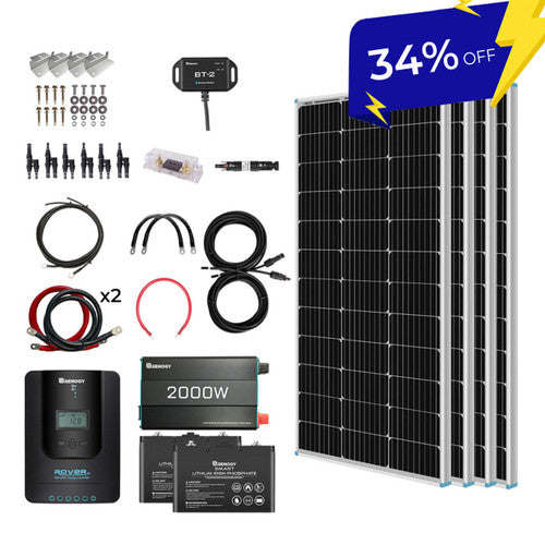 Renogy 400W 12V Complete Solar Kit: Empower Your Off-Grid Adventures