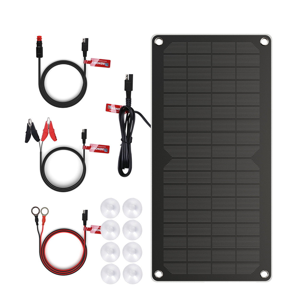 Renogy 10W Solar-Powered Battery Charger & Maintainer - Your On-the-Go Power Solution