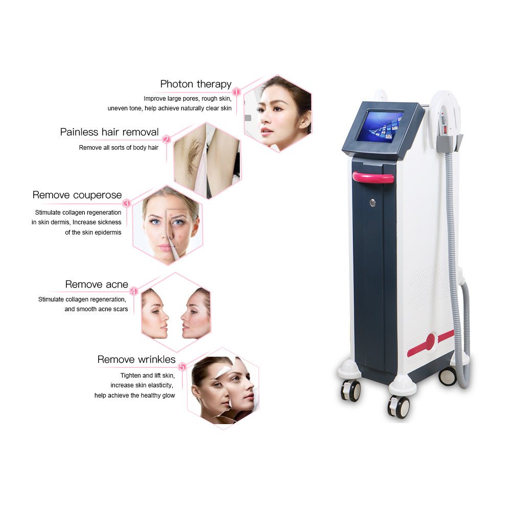Advanced IPL Pigment Removal Machine with OPT SHR E-light Technology