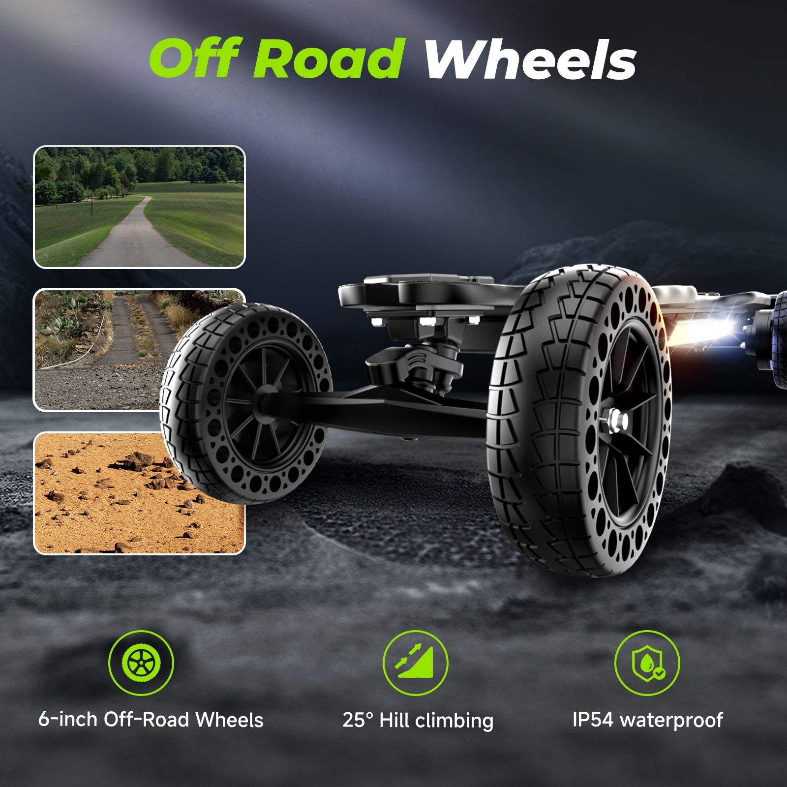 isinwheel V10 Off-Road Electric Skateboard: Power, Style, and Adventure