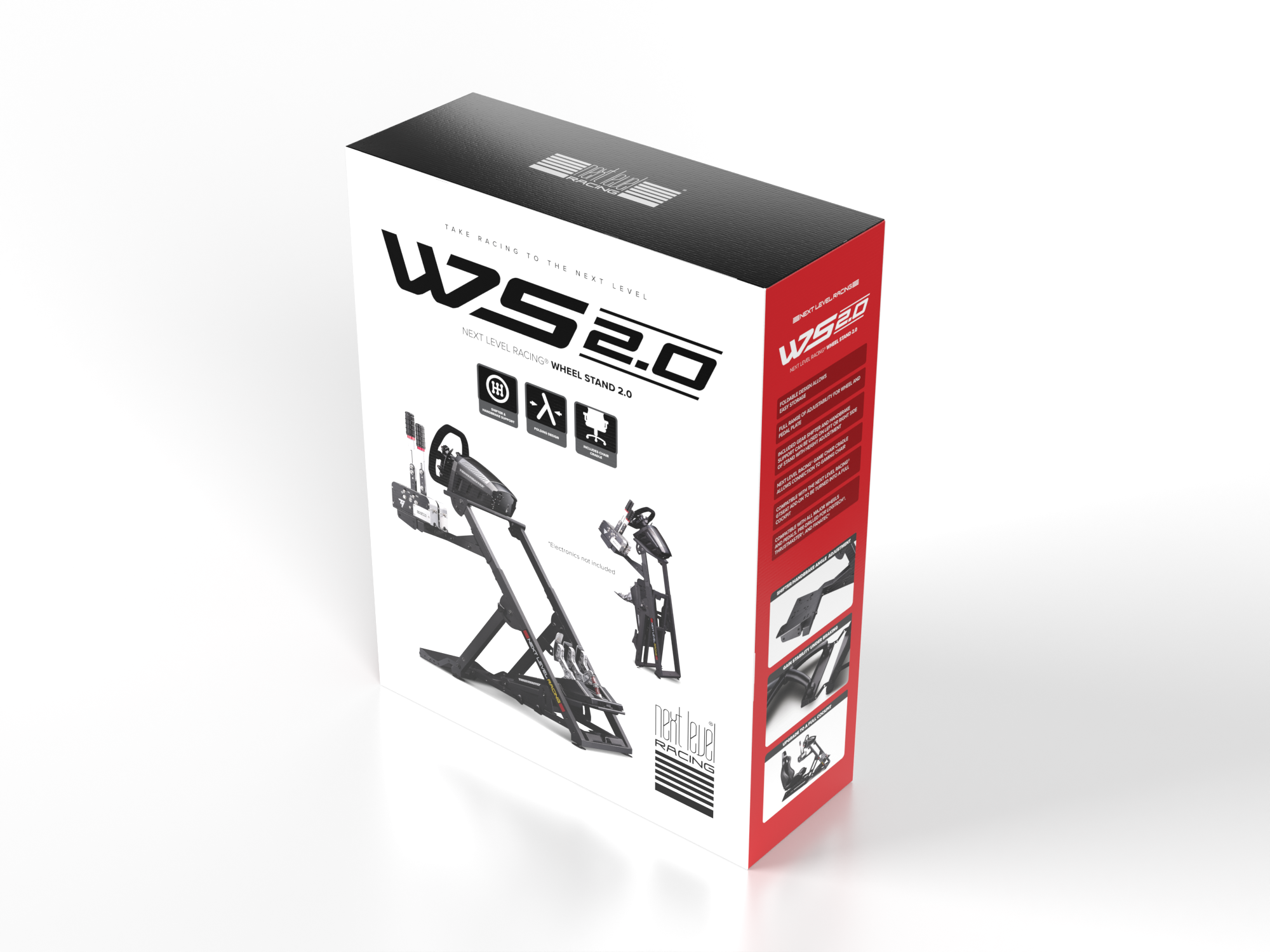 Next Level Racing NLR-S023 Wheel Stand 2.0 - The Ultimate Sim Racing Companion