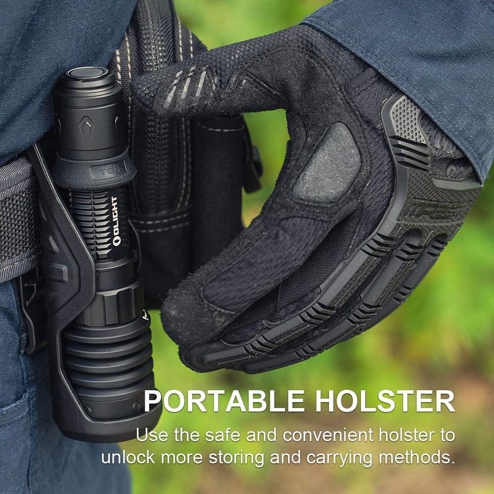 Olight Warrior X4 Kit - Your Ultimate Tactical Flashlight (Matte Black)