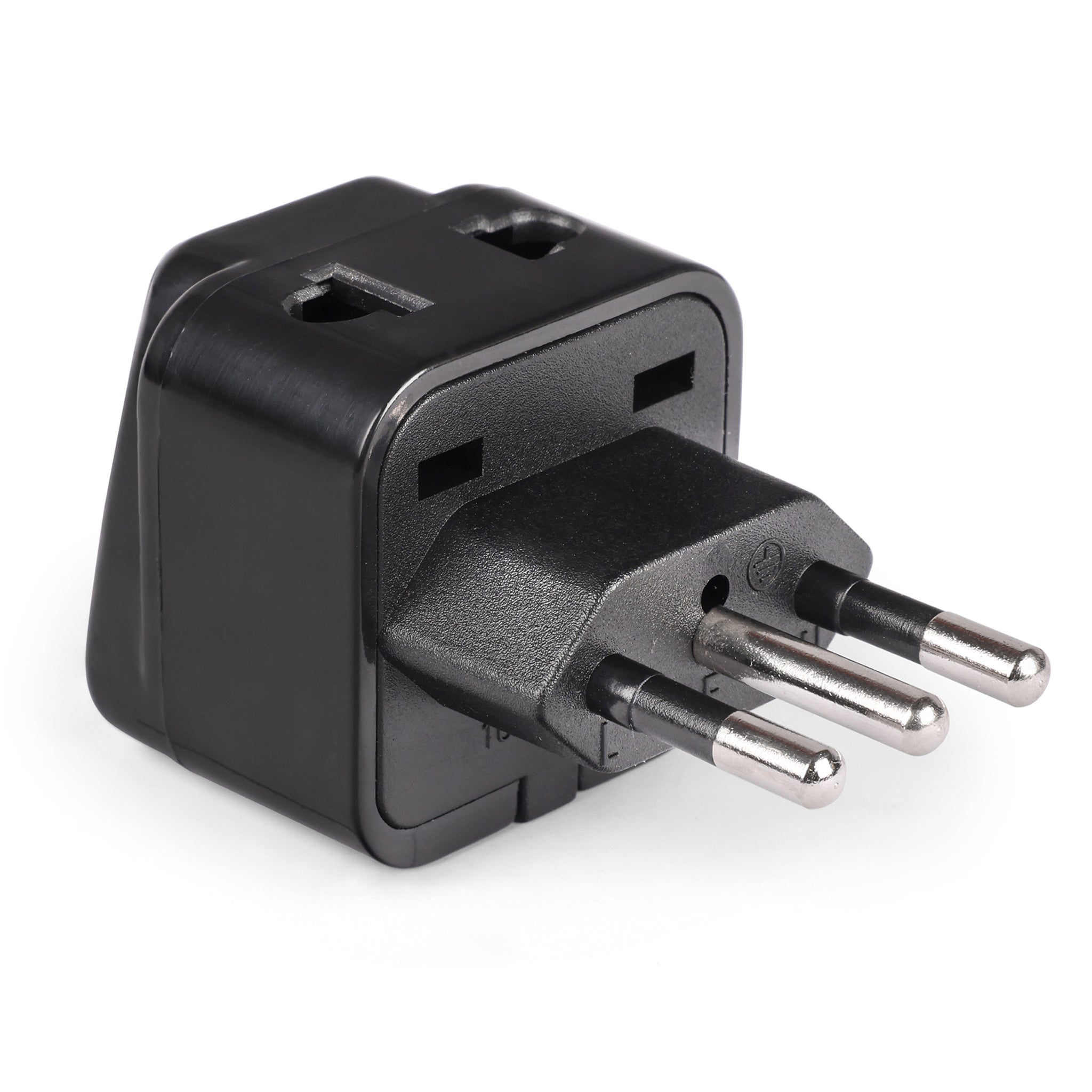 Travel Buddy Pro: 2-in-1 Italy & Libya Travel Adapter - Compact Type L (DB-12A)