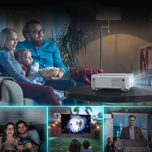 Yaber U10 SE: The Ultimate WiFi & Bluetooth Projector for Stunning Outdoor Movies and Home Theater