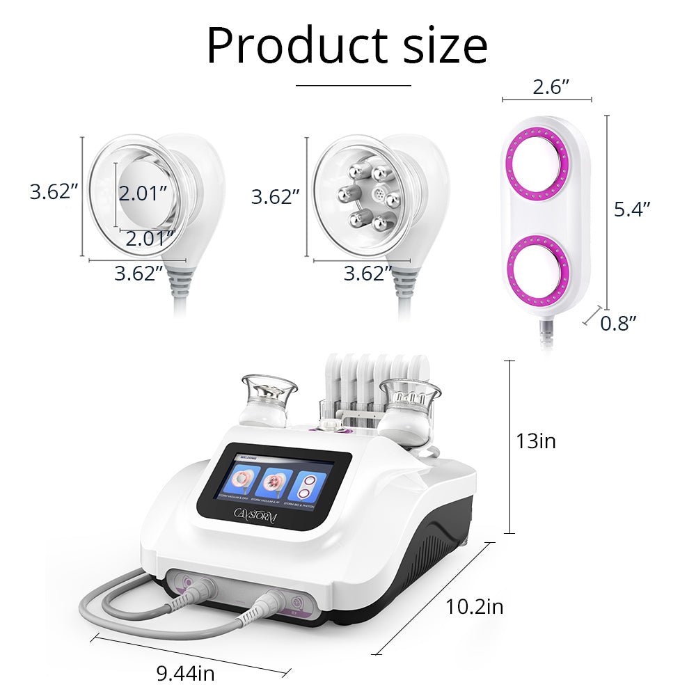 Shape Tactics Cavstorm 40K Cavitation 3.0 with Microcurrent Technology - The Ultimate Fat Reduction Solution