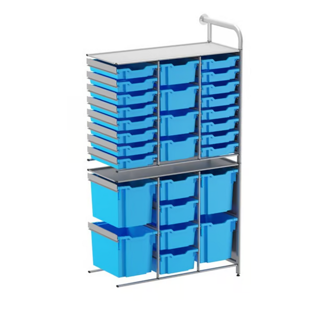 Gratnells Callero Tall Flexi Storage Adder Unit - Organize Your Classroom Effortlessly