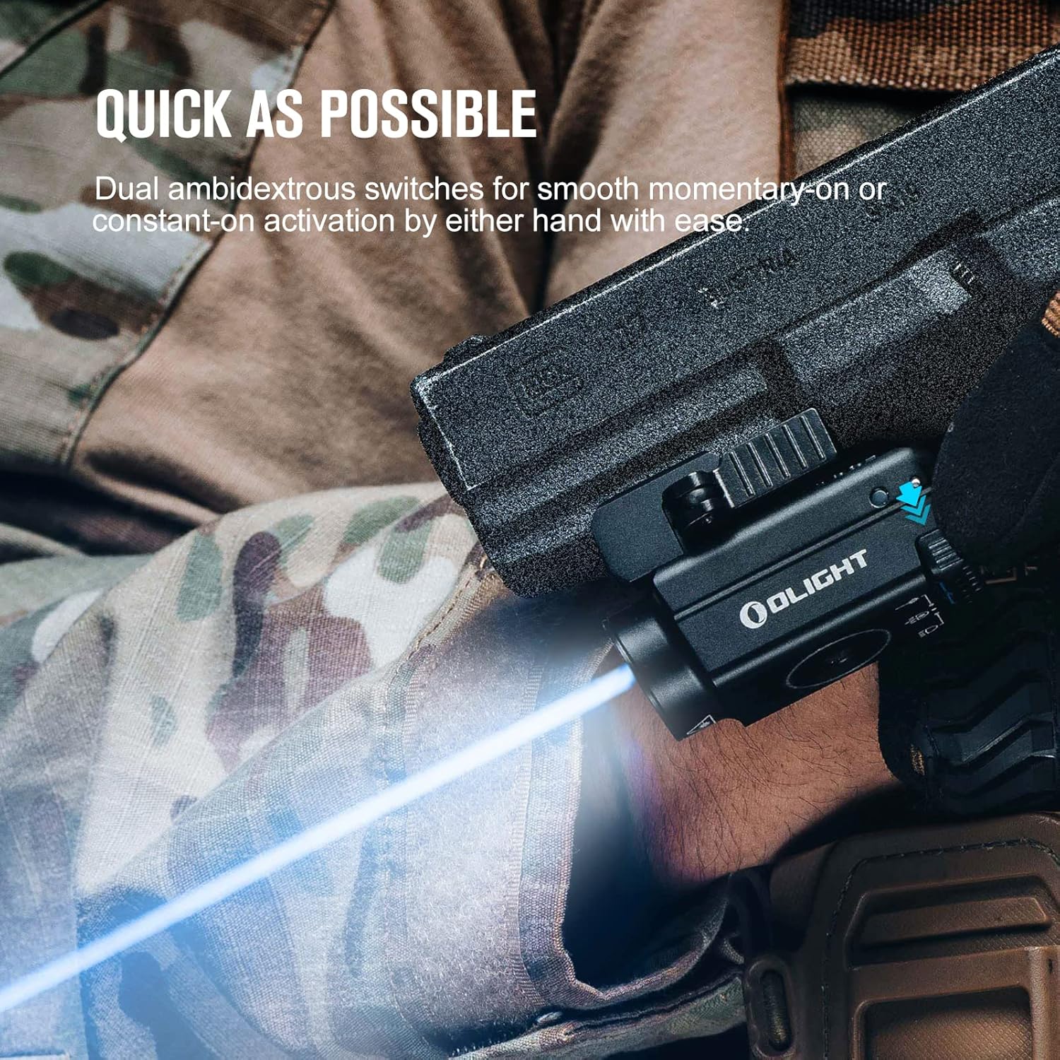 Olight Baldr S BL - The Ultimate Tactical Light
