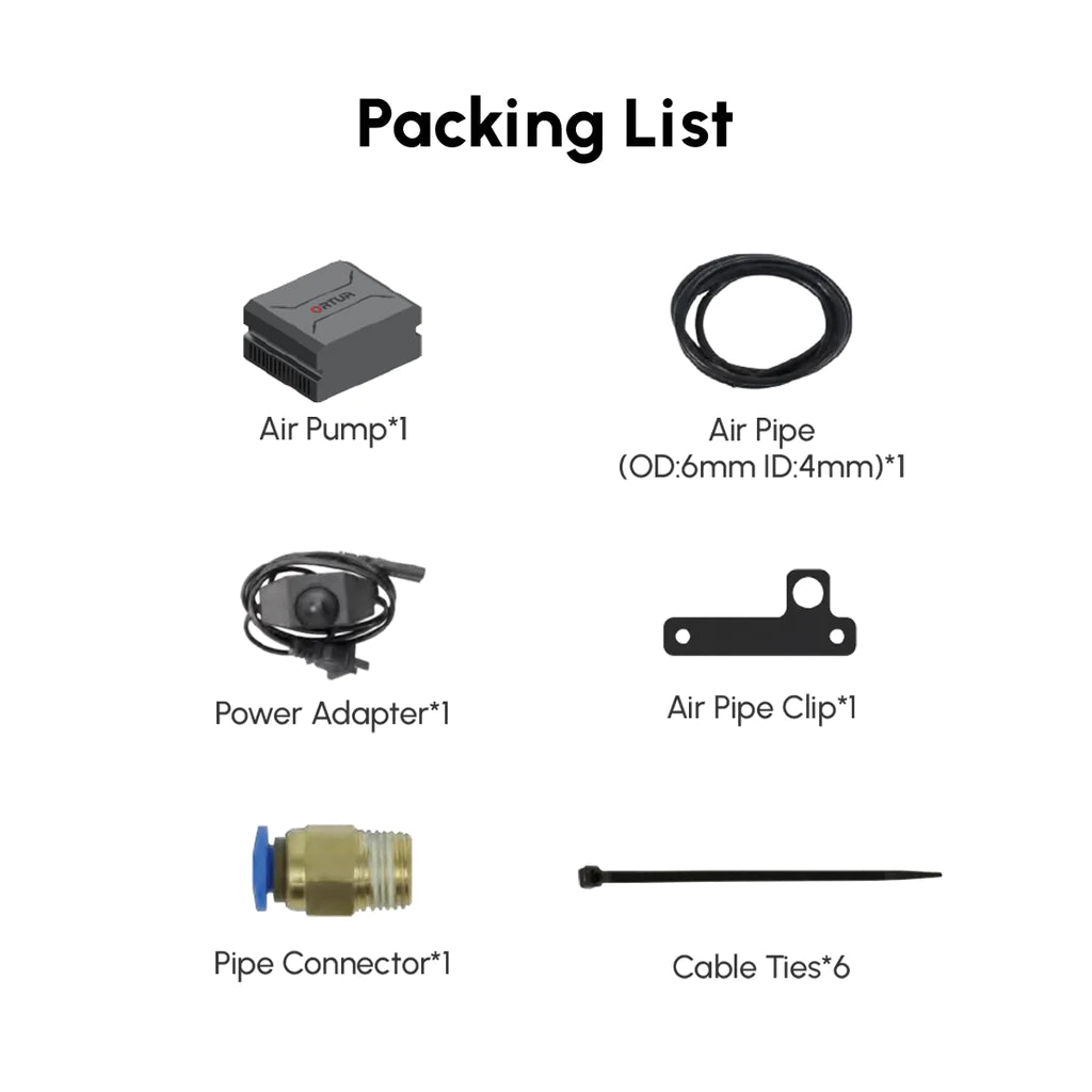 Ortur 1.0 Air Pump - The Ultimate Solution for Clean Laser Cutting