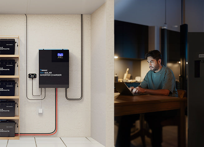 Renogy 48V 3500W All-in-One Powerhouse with Reverse Control