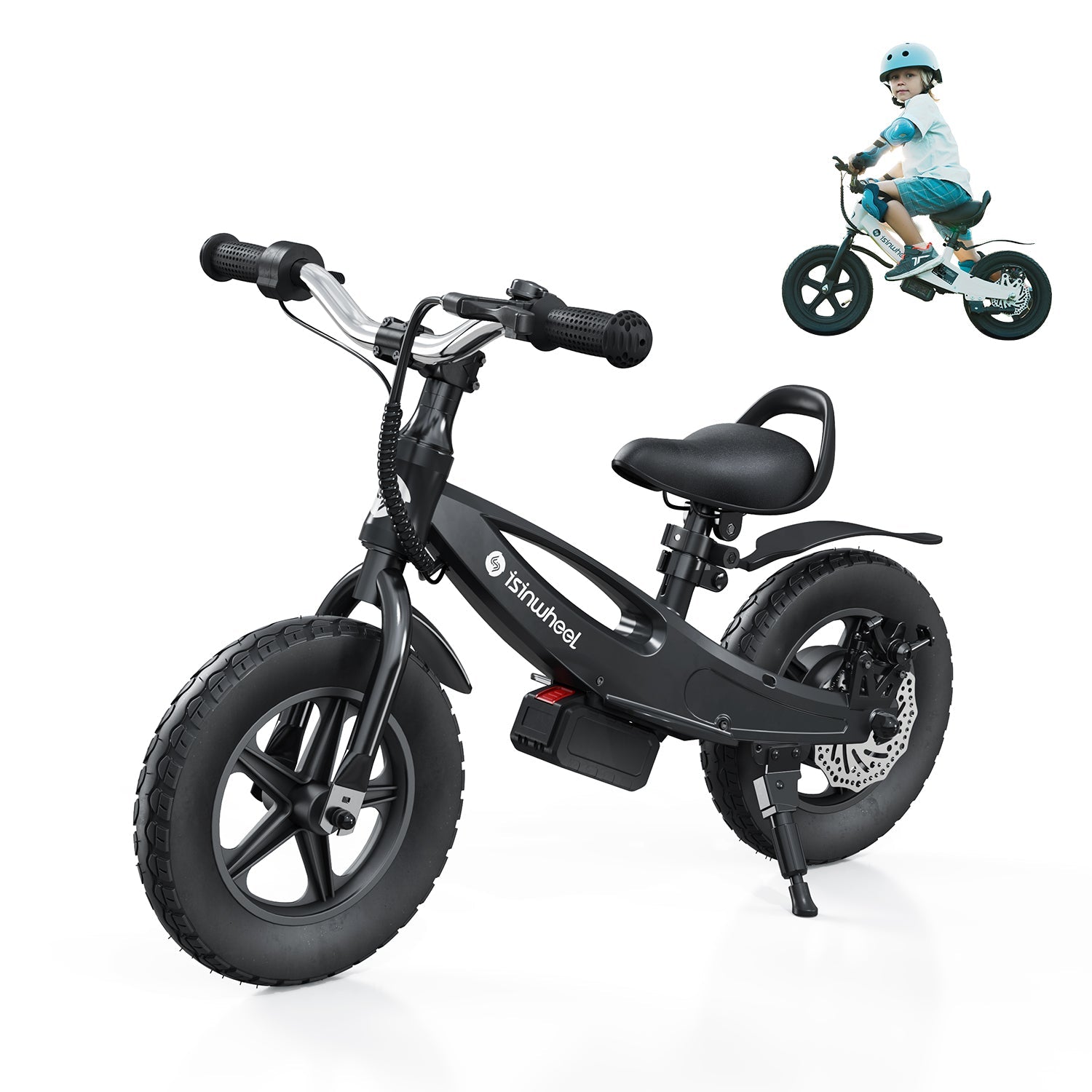 isinwheel SK12 Kids' Electric Adventure Bike