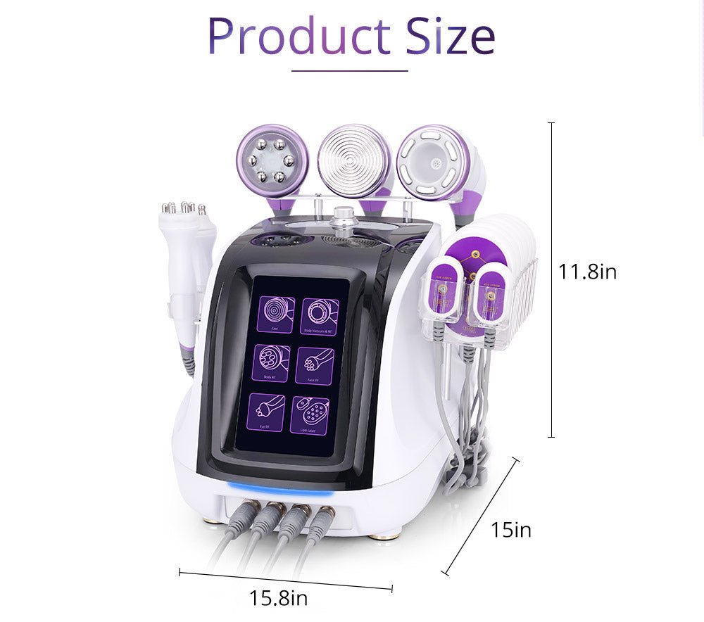 Slimify Pro 6-in-1 Ultrasonic Lipo Cavitation RF Body Sculptor
