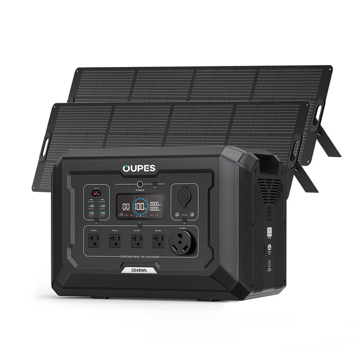 OUPES Mega 2 Powerhouse | 2500W, 2048Wh, Lightning-Fast Charge