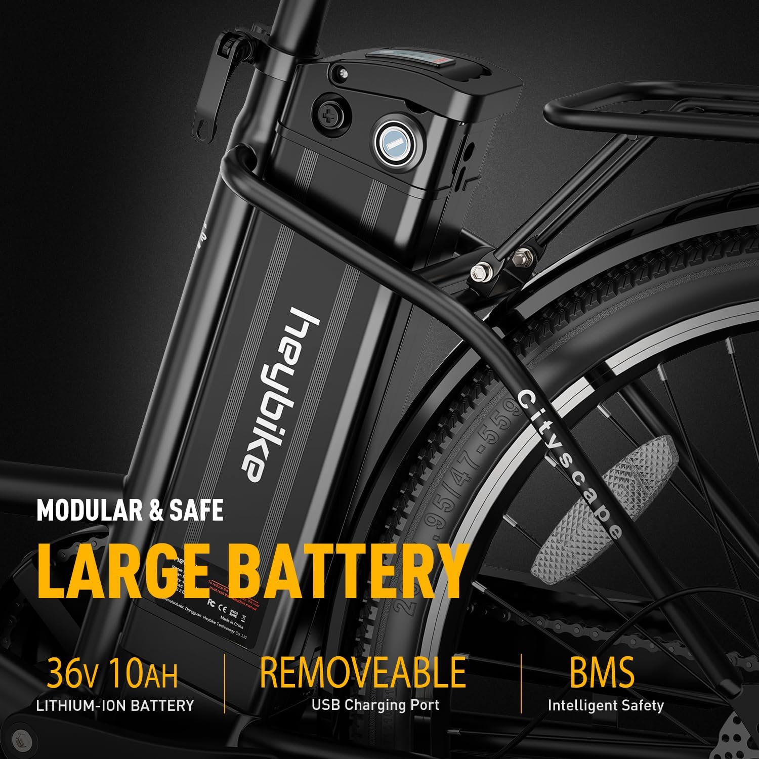 Heybike Cityscape: Your Urban Electric Commuting Dream Machine