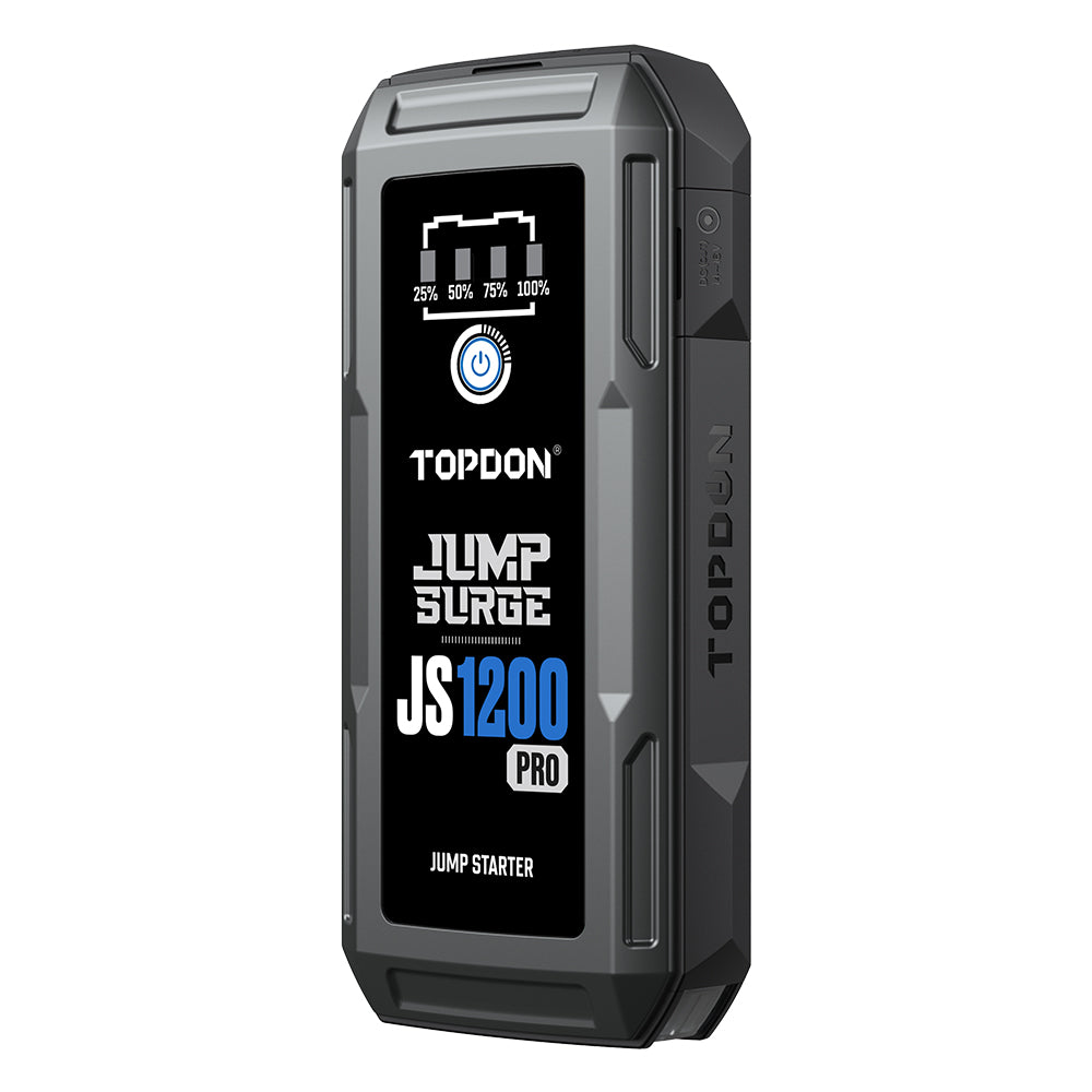 TOPDON JumpSurge1200Pro 1800 Peak Amp Car Battery Jump Starter - Your Roadside Savior