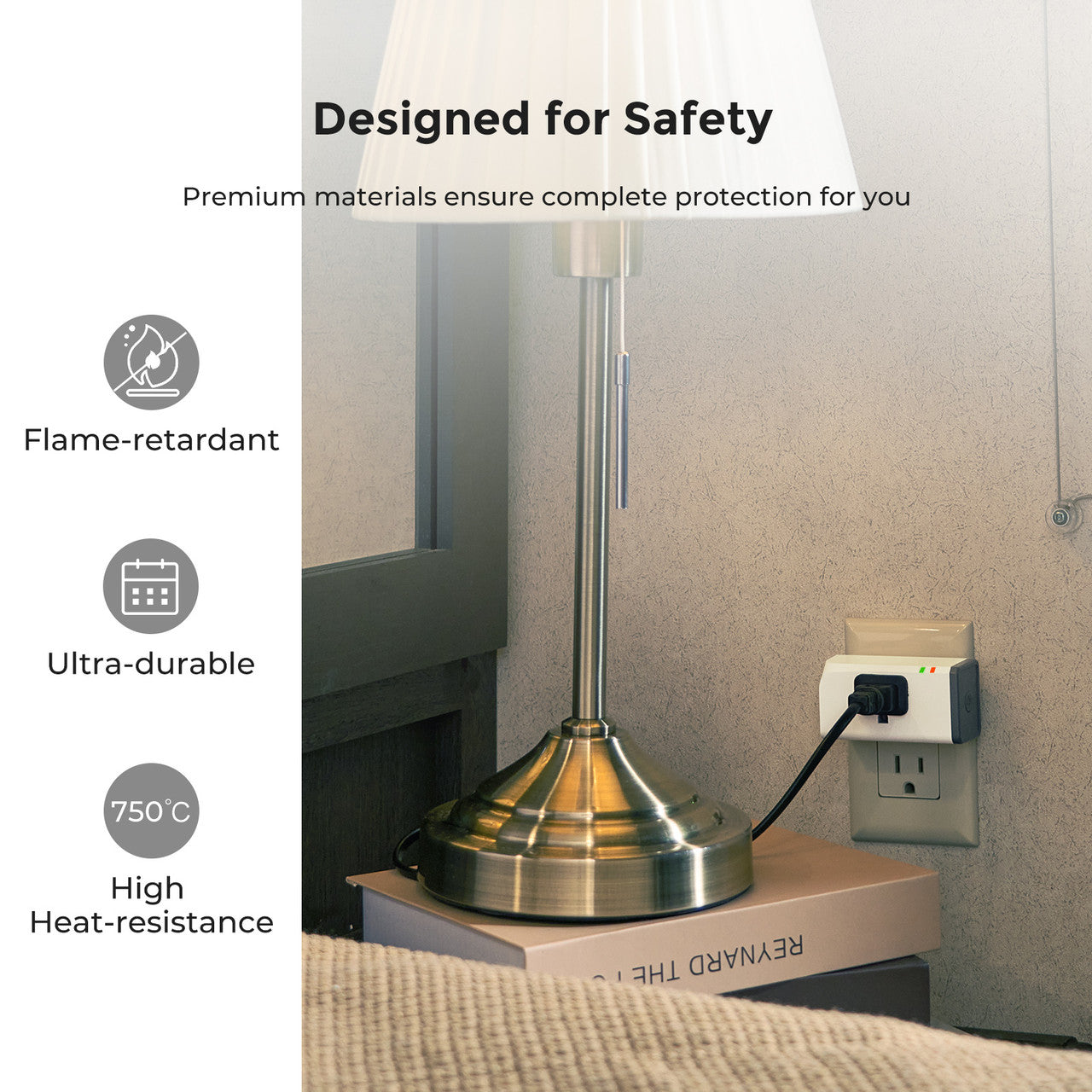 Renogy Zigbee Smart Plug - US Type, Meter-Free