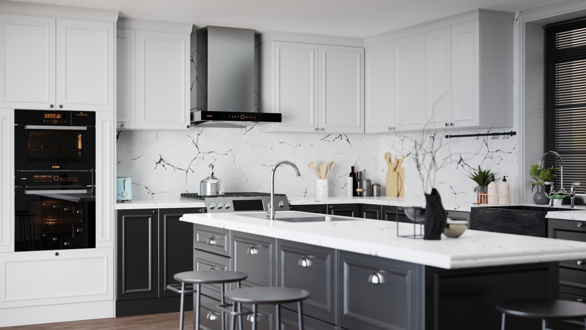 FOTILE Wall Mount Perimeter Vent Series: Sleek & Powerful Range Hood