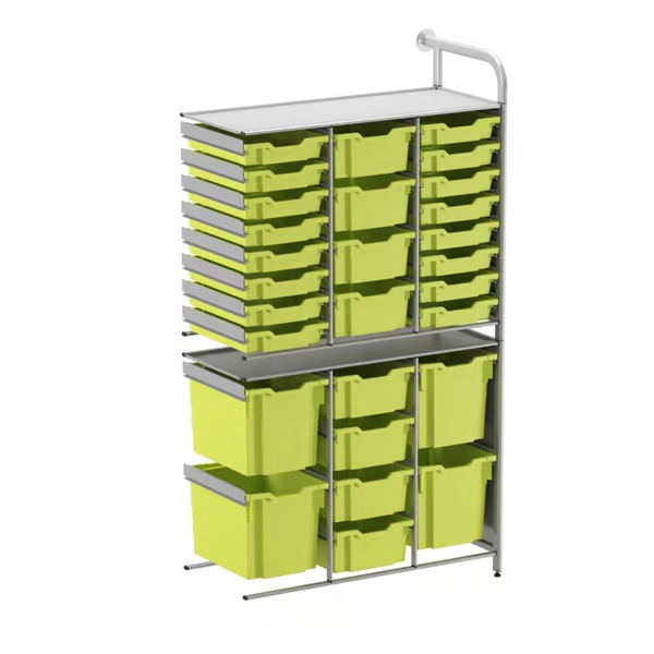 Gratnells Callero Tall Flexi Storage Adder Unit - Organize Your Classroom Effortlessly