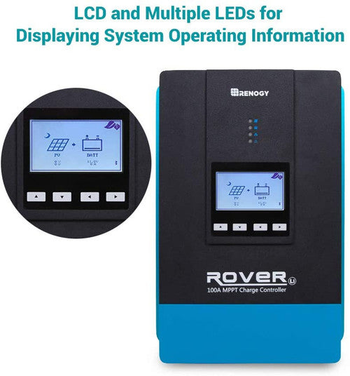 Renogy 100A Core-Enabled Solar Charge Controller - Power Up Your Solar Setup!