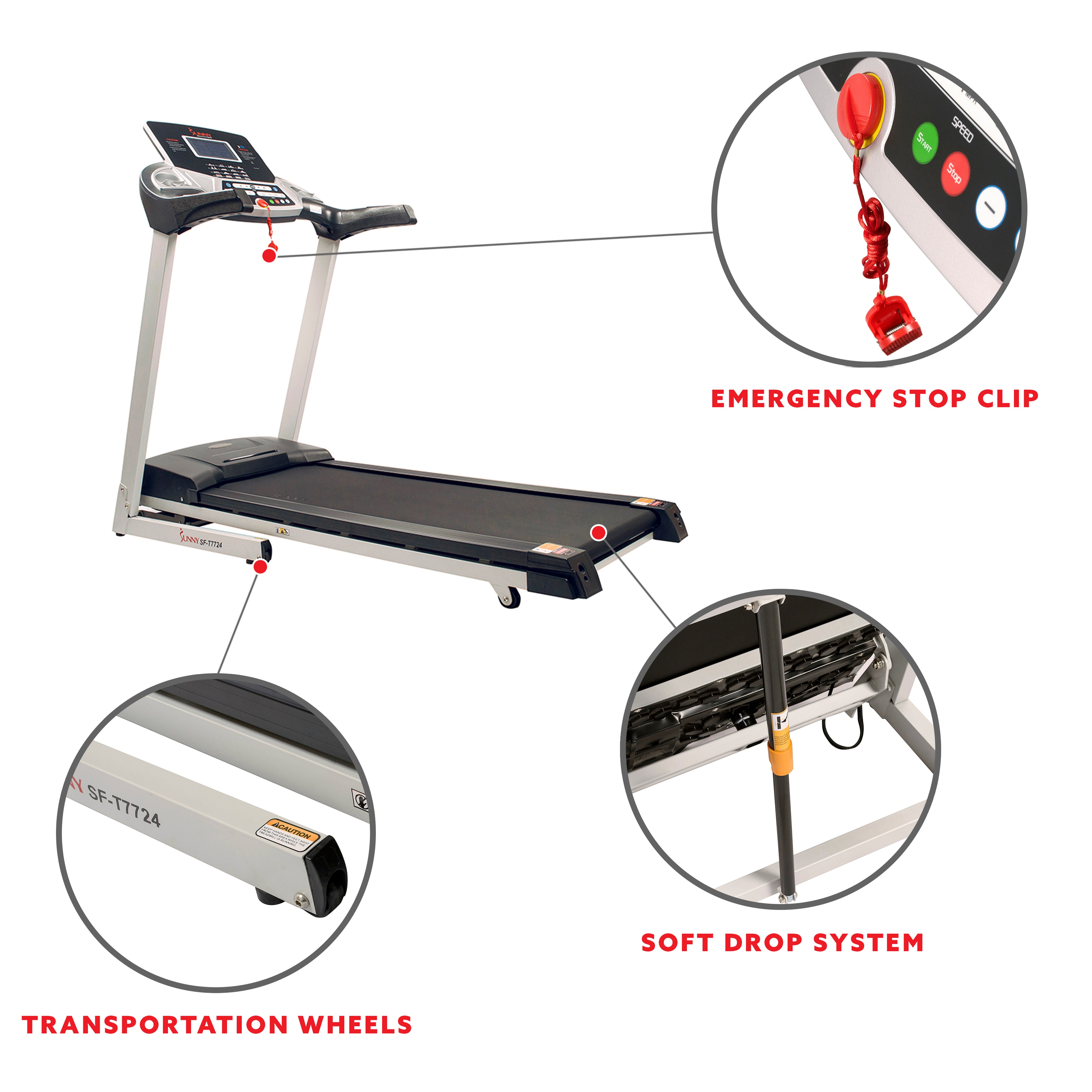 Sunny Health & Fitness SF-T7724 Energy Flex Treadmill: Your Gateway to a Powerful Workout