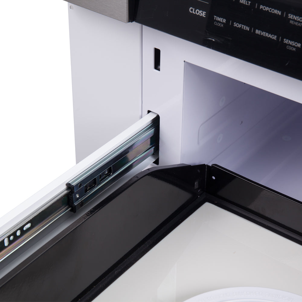 FORNO Capoliveri Espresso 30-Inch 1000W Microwave Drawer - 