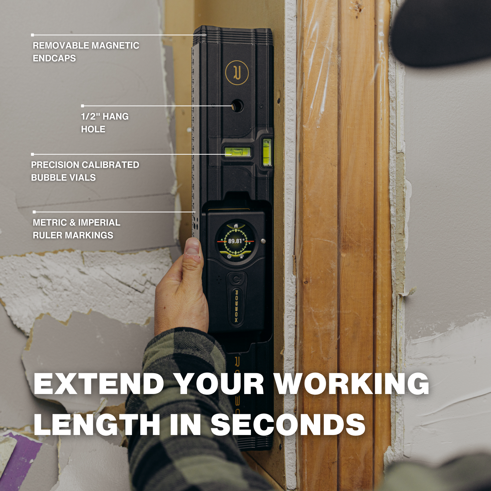 Robbox Sennses Pro 16' (40cm) Level Length Extension - Boost Your Reach!
