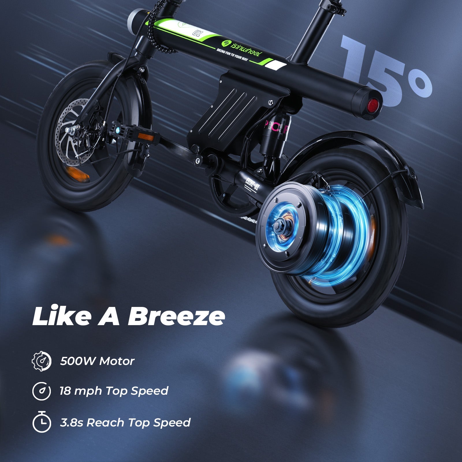 isinwheel U1 Foldable Electric Bike - Your Ideal Riding Companion