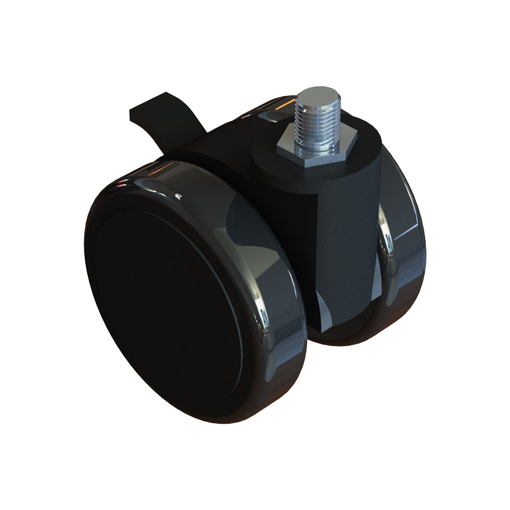 Next Level Racing Lockable Castor Wheels - The Ultimate Mobility Solution for Your Sim Racing Cockpit